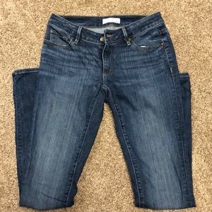 Loft jeans size 0 curvy skinny